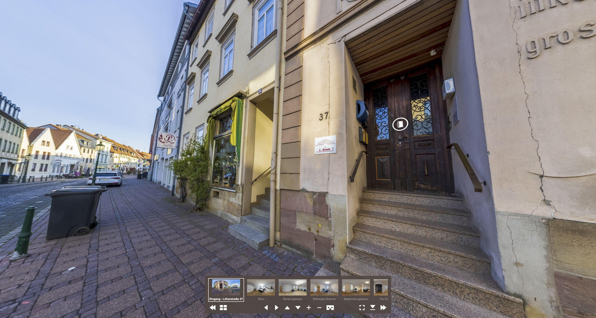 Virtueller 360 Grad Rundgang Die Bruecke Fulda